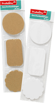 Geschenkanhänger "3 Formen"  Profissimo