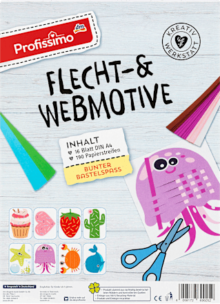 Bastelset Flecht - & Webmotive Profissimo