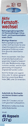 Aktiv Fettstoffwechsel Kapseln 45 St. Mivolis