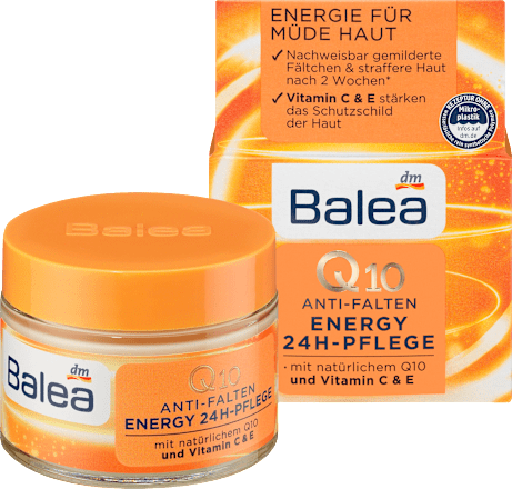 Gesichtscreme Q10 Anti Falten Energy 24h  Balea