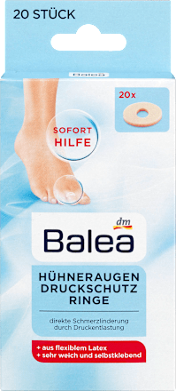 Balea Hühneraugen Druckschutzringe  Balea