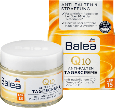 Q10 Anti-Falten Tagescreme Balea