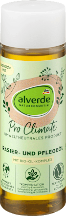 Rasier- und Pflegeöl Pro Climate mit Bio-Öl-Komplex alverde NATURKOSMETIK