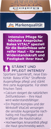 Krem pod oczy Vital+ Balea