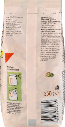 Arašidy blanšírované, nesolené dmBio
