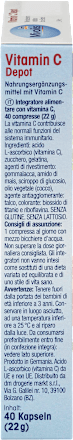 Vitamin C Depot, Kapseln 40 St Mivolis