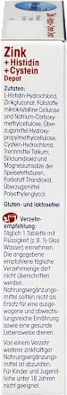 Zink + Histidin + Cystein Depot, Tabletten 40 St. Mivolis
