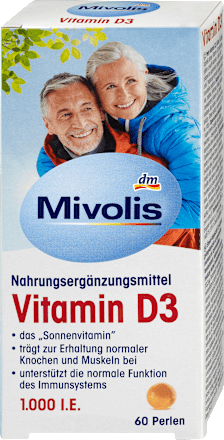 perly vitamín D3 Mivolis