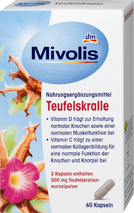 Teufelskralle Kapseln, 60 St. Mivolis