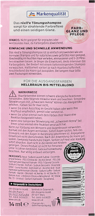 Tönungsshampoo 5.73 Hellbraun réell‘e