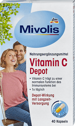 Vitamin C Depot Kapseln Mivolis