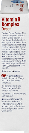 Vitamin B Komplex Depot, Kapseln 60 St Mivolis