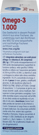 Omega-3 1.000, Kapseln 60 St. Mivolis