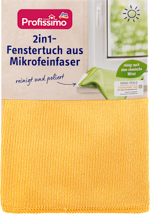 Fenstertuch aus Mikrofeinfaser 2in1 Profissimo