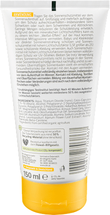 Sonnenmilch Kids sensitiv, LSF 50 alverde NATURKOSMETIK