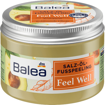 Fußpeeling Salz-Öl Feel Well Balea