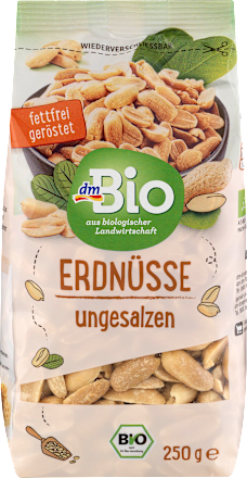 Arašidy blanšírované, nesolené dmBio