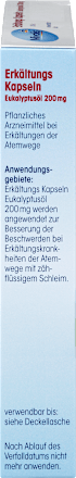 Erkältungskapseln Eukalyptusöl Mivolis