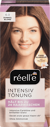 Toner do włosów 6.0 ciemny blond  réell‘e