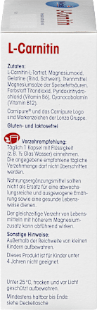 L-Carnitin Kapseln, 60 St. Mivolis