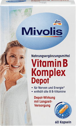 Vitamin B Komplex Depot-Kapseln Mivolis