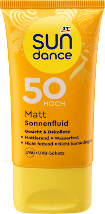 Fluid matujący przeciwsłoneczny SPF 50, 50 ml SUNDANCE