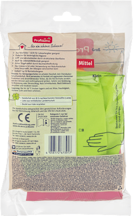 Haushaltshandschuhe Komfort Mittel (2 Paar)  Profissimo