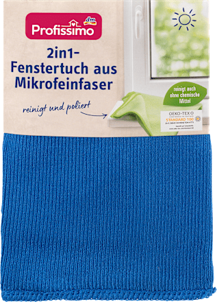 Fenstertuch aus Mikrofeinfaser 2in1 Profissimo