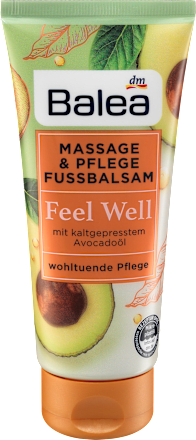 Balsam do pielęgnacji i masażu stóp Feel Well Balea