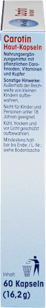 Carotin Haut-Kapseln 60 St. Mivolis