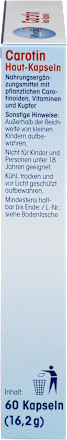 Carotin Haut-Kapseln 60 St. Mivolis