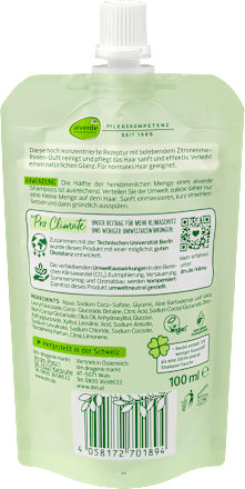Pro Climate koncentrovani šampon za kosu - miris matičnjaka alverde NATURKOSMETIK