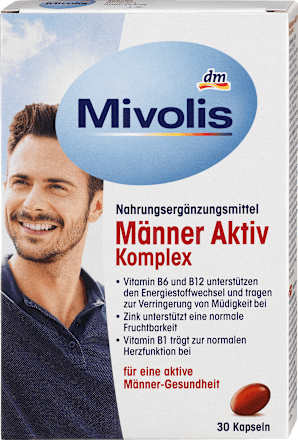 Männer Aktiv Komplex, Kapseln, 30 St Mivolis