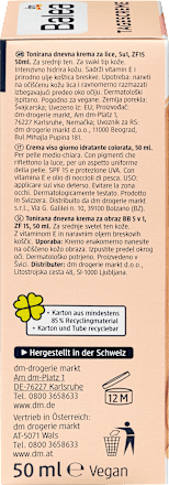 Krem BB na dzień, wyrównujący koloryt, do średniej karnacji Balea