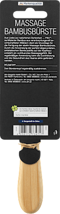 Massage Bambusbürste ebelin