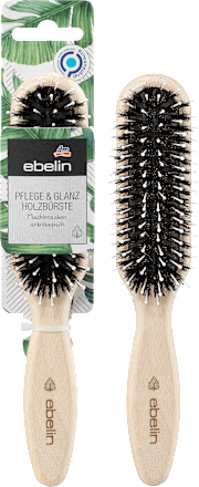 nature Pflege & Glanz Holzbürste schmal ebelin