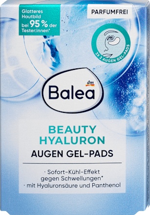 Гел пачове за околоочен контур Beauty с хиалурон Balea