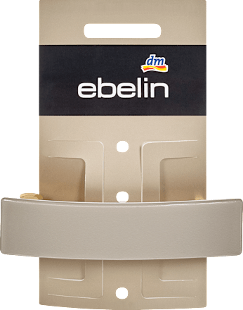 Fermaglio per capelli piatto grigio ebelin