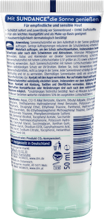Fluid przeciwsłoneczny SPF 30 do skóry wrażliwej SUNDANCE
