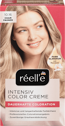Farba do włosów Intensiv Color Creme 10.16 szampański blond réell‘e