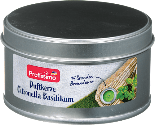 vonná svíčka Citronella & Bazalka  Profissimo