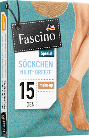 Skarpetki NILIT® BREEZE, grubość 15 den, make-up, rozmiar 35-38 Fascino