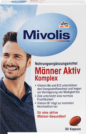 Männer Aktiv Komplex, Kapseln, 30 St. Mivolis