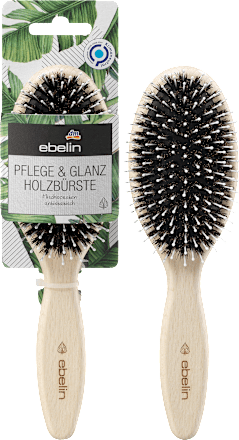 nature Pflege & Glanz Holzbürste oval ebelin