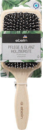 nature Pflege & Glanz Holzbürste Paddle ebelin
