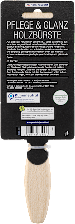 nature Pflege & Glanz Holzbürste Paddle ebelin