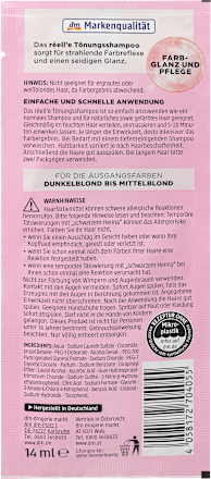 Szampon koloryzujący miedziane złoto 7.4 réell‘e