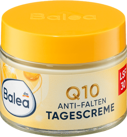 Q10 Krem na dzień przeciwzmarszkowy z SPF 30 Balea