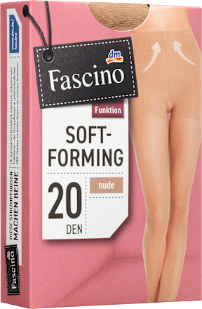 Rajstopy delikatnie modelujące sylwetkę, grubość 20 den, cieliste, rozmiar 46/48 L Fascino