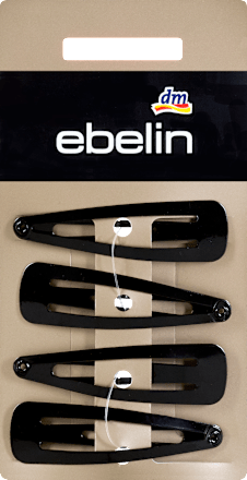 Mollette nere per capelli ebelin